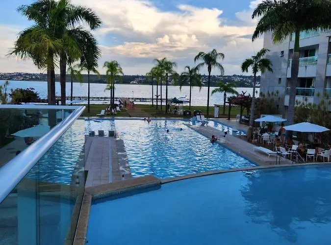 Luxuoso Flat Brisas Do Lago Terraco Aconchegante